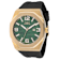 Invicta Huracan 48mm Green Dial Silicone Band Quartz Watch