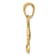 14k Yellow Gold Horse Pendant
