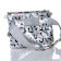 GO Dash Dot Weekender Handbag in Cheetah Silver Blue