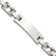 Stainless Steel Brushed and Polished 9.25 Inch ID Bracelet