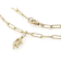 Lab-Created White Sapphire Marquise Paperclip Necklace In 18K Gold Over
Sterling Silver 0.98ct
