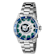 Invicta MLB 47mm Green, Orange, White, White, Blue Dial Stainless Steel
Band Quartz Watch