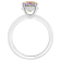 8mm Round Mystic Topaz With Diamond Accents Rhodium Over Sterling Silver
Hidden Halo Ring