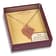 Copper Dipped Birch Leaf with 20 Inch Gold-tone Necklace