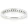 Lab-Grown Diamond Band Ring In 14K White Gold 0.50ctw