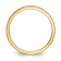 14K Yellow Gold AA Quality Ladies Wedding Band