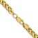14k Yellow Gold 5mm Diamond-Cut Wheat Link 22 Inch Chain