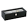 Mele and Co Tate Glass Top Wooden Watch Box