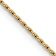 14k Yellow Gold 1mm Solid Round Parisian Wheat 24 Inch Chain