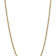 14k Yellow Gold 3.5mm Diamond-Cut Rope 22 Inch Chain