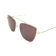 Kendall + Kylie Light Gold Frame/Dark Berry Lenses Sunglasses