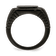 Stainless Steel Polished Black IP-plated with Black Cubic Zirconia
Signet Ring