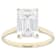 Lab-Grown Diamond Emerald-Cut Solitaire Ring In 14K Gold 5.00ct