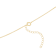CZ Initial I Tennis Necklace And Pendant Set In 14K Gold Over Brass 4.05ctw