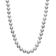 Platinum Cultured Freshwater Pearl Rhodium Over Sterling Silver 18 Inch
Strand Necklace