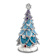 ARCTIC BLUE Christmas Tree Trinket Box