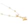 Lab-Grown Diamond Y Necklace In 14K Gold Over Sterling Silver 1.00ctw