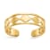 14K Yellow Gold Diamond Shapes Toe Ring
