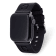 Gametime MLB Cleveland Guardians Black Leather Apple Watch Band (38/40mm
S/M). Watch not included.