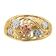 14K Floral Dome Ring