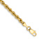 10k Yellow Gold 3mm Rope Link Bracelet