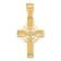 14K Yellow Gold Celtic Cross Pendant