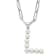 Rhodium Over Sterling Silver 3-5.5mm Freshwater Cultured Pearl LETTER L
18-inch Necklace
