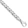 Rhodium Over 14k White Gold 8.75mm Hand-polished Fancy Link Bracelet