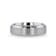 SHIRE Titanium Brushed Center Men’s Flat Wedding Ring with Polished
Beveled Edges 6mm