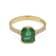 1.98Ctw Emerald with 0.15Ctw Diamond Ring in 14K YG