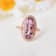 18K Rose Gold Over Sterling Silver Oval Amethyst and Moissanite Halo
Design Ring 5.92ctw
