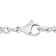 Robert Alton Men's Curb Link Chain Necklace 3.5mm In Stainless Steel 24 Inch