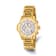 Charles Hubert Ladies IP-plated Stainless Silver 32mm Dial Watch