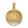 14k Yellow Gold Textured Soccer Ball Pendant