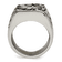 Titanium Casted Design Signet Ring