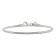 Sterling Silver Round Snake Chain Bracelet With Lobster Clasp