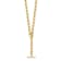 14K Yellow Gold Paperclip Y-drop 20-inch Toggle Necklace