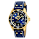 Invicta Pro Diver 43mm Blue Dial Leather Band Quartz Watch