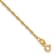 14k Yellow Gold 1.8mm Mariners Link Bracelet
