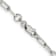Sterling Silver 3.25mm Elongated Open Link Chain Bracelet