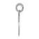 Rhodium Over 14K White Gold DAUGHTER-MOM Break-apart Heart Charm
