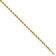 10k Yellow Gold 5.5mm Diamond-Cut Rope Link Bracelet
