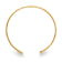 14K Yellow Gold Diamond Cut Toe Ring