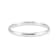14K White Gold 6.5mm Hinged Bangle Bracelet
