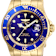Invicta Pro Diver 40mm Blue Dial and Bezel Yellow Stainless Steel Quartz Watch