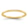 14K Yellow Gold 1.2mm Criss-Cross Pattern Stackable Expressions Band