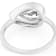 Timeless Lab-Grown Floating Pear Diamond Solitaire Ring In White Gold