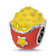 Sterling Silver Kids Enamel Popcorn Bucket with Star Bead