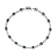 Sterling Silver Oval Teal Grandidierite Bracelet 2.39ctw