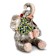 ELROY Elephant with Christmas Tree Trinket Box